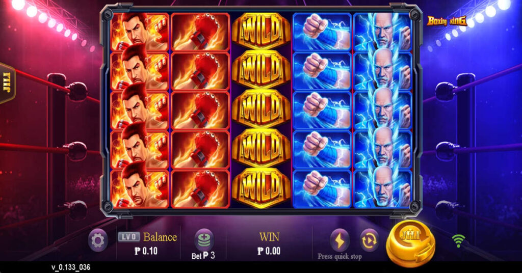 Boxing King 5 reel slot